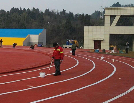 樂山馬邊小學  運動場施工