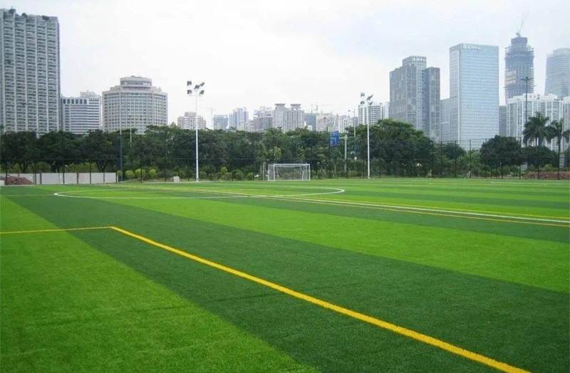 人造草球場施工