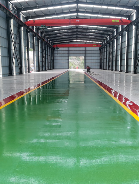 四川路橋&middot;宜金高速項目部生產廠房