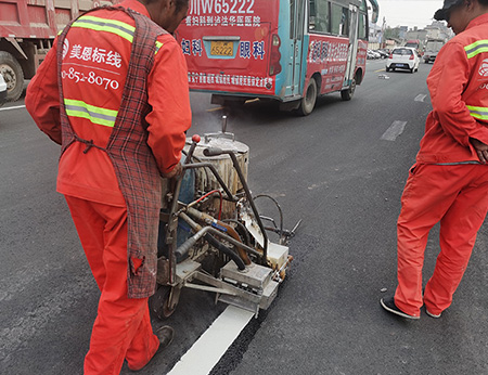 冕寧道路劃線(108國道)