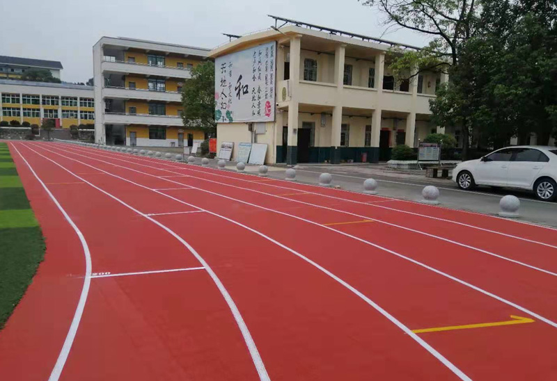 塑膠跑道施工