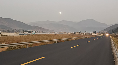 熱熔標線噴涂施工方法